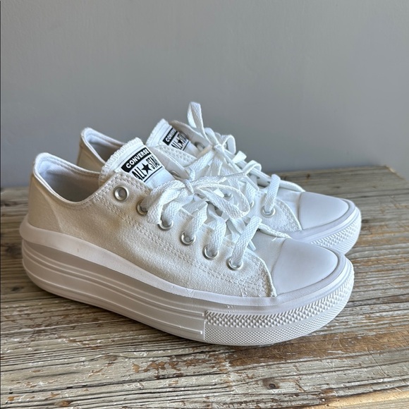 Converse Shoes - Converse White Sneakers Minimalist Design